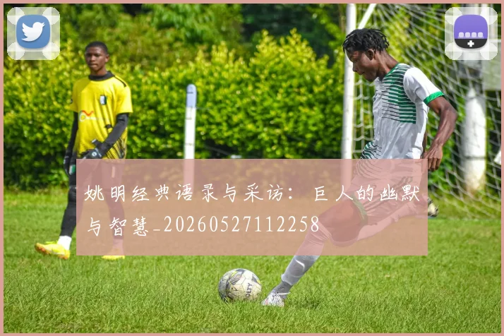 姚明经典语录与采访:巨人的幽默与智慧_20260527112258