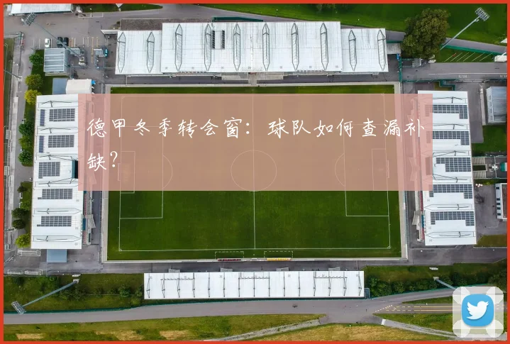 德甲冬季转会窗：球队如何查漏补缺？